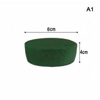 Oasis šlapio putplasčio cilindrai gėlių purvo gėlių putų plytų pasidaryk pats floristinis putų blokas 8x4cm