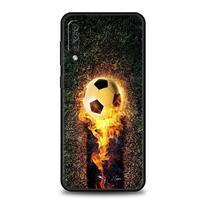Futbolo kamuolys Futbolo aikštė Telefono dėklas Samsung Galaxy A12 A32 A50 A70 A20E A20S A10S A22 A30 A40 A42 A52 5G A02S A04s Samsung A50 black