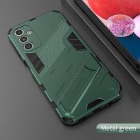 Smūgiams atsparus dėklas Samsung A14 A24 A34 A54 M14 M34 M54 telefonui, šarvuotas laikiklis, galinis dangtelis Galaxy A04 A04S A04E 4G 5G Funda For Samsung A24 tamsiai žalia spalva