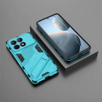 Skirtas POCO X6 M6 Pro Case Automobilinis magnetinis šarvas, smūgiams atsparus stovo apsauginis dangtelis, skirtas POCO X5 X4 Pro X3 F5 Pro F4 F3 GT dėklams For POCO F3 GT mėlyna