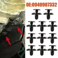10X Automobilio buferio sparno rato arkos dangtelio panelio laikiklio spaustukai kniedė Suzuki Jimny Grand Vitara SX4 Swift X-90 XL-7 09409-07332