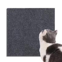 Kačių draskymo kilimėlis kačių draskytuvas sofos juostos braižymo stulpelis Lipnus kilimas kačių įbrėžimams baldams apsaugoti kačių priedai 30x30cm tamsiai pilka spalva
