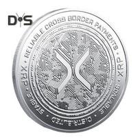 XRP Moneta Proginė Moneta Finansinių Inovacijų Simbolis XRP Ethereum Moneta Pabrėžianti Pagrindines Skaitmenines Monetas Dovana Entuziastams Švietėjiška 1pc sidabras