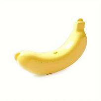Bananų apsauginis konteineris, Plastikinė dėžutė laikiklis, Maisto pietų vaisių laikymo dėžutė lauko kelionėms, Mielas bananų dėklas geltona