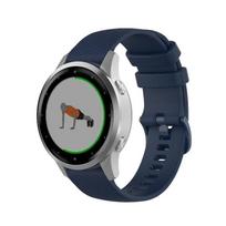 22mm 20mm Silicone Band for Amazfit Cheetah Square/Round/Pro Bracelet Band for Amazfit Active/Active 2/Balance/Bip 3 5 5 Unity Cheetah Pro vidurnakčio mėlyna spalva