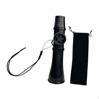 Kazoo Fleita Armonika Patogi Dovana Muzikos Instrumentas Pradedantiesiems Suaugusiems Muzikos Mėgėjams juoda