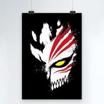 Japonijos anime sienų meno paveikslas BLEACH drobės tapyba Kurosaki plakatai Svetainės berniukų miegamojo namų dekoravimui be rėmelio 21*30cm