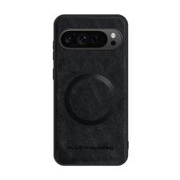 Magnetic Case For Google Pixel 8 9 Pro XL 9A 8A For Magsafe Wireless Charge Covers Leather Protective Shockproof Phone Cases Google Pixel 9