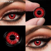 FUNSACHY 1 pora spalvotų kontaktinių lęšių Cosplay Anime Role Playing Softlens Y2k Cosplay kontaktiniai lęšiai akims Grožis Kosmetika brown