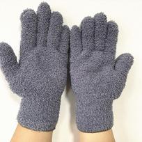 1 Pair Microfiber Dust Removal Gloves Cleaning Gloves Window Dust Removal Tool Reusable Cleaning Gloves Household Cleaning Tool pilka