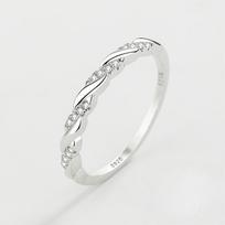 Simple Rings for Earrings Fashion AAAA Zircon Rings Engagement Bridal Rings Birthday Gifts Valentine's Day 6