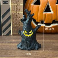 Decorative Items: Funny Pumpkin Night Light Small Figurine Terrifying GhostBedroom Scene Arrangement Light small