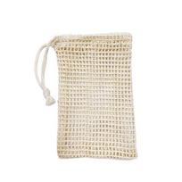 Muilo putojimo tinklelis, suplyšęs muilo maišelis, laikymui, veido prausimui, veido prausiklio putojimo tinklelis, buitinis muilo putų maišelis-tinklelis white