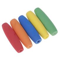 5 vnt. Ergonomiška nėrimo rankenėlių rinkinys Patogi rankena nėrimo kabliukams Įvairių dydžių nėrimo kabliukų priedai 2 mm–8 mm kabliukams