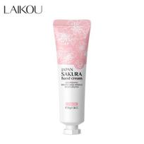 LAIKOU Sakura rankų kremas balinantis raukšlių šalinimas nuo skilinėjimų drėkinantis mažinantis smulkias raukšleles Korėjos odos priežiūra sveikata grožis 30g