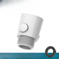 Ergonomic Shower Head with One-button Water Stop and Angle Valve balta