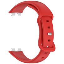 Sportinis minkšto silikono apyrankė Huawei Band 10/10NFC/9/9NFC/8/8NFC Laikrodžio apyrankė Spalvinga apyrankė Išmaniojo laikrodžio apyrankės keitimas raudona