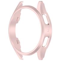 Tuščiaviduris PC apsauginis dėklas Samsung Galaxy Watch 7 40mm 44mm kietas apsauginis apvalkalas buferio priedai ne ekrano plėvelė galaxy watch7 44MM rožinė