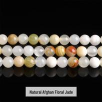 Jinde Jewelry Gėlių Žalias Nefritas Apvalūs Karoliukai - Rankų Darbo „Pasidaryk Pats“ Aksesuarai Dekoracijos 4mm/approx. 90 beads