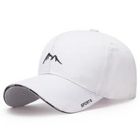 Pavasarinė vasarinė siuvinėta apsauganti nuo saulės beisbolo kepurė vyrams, golfo, žvejybos kepurės, moteriška su skylute uodegai, Panama kepurė, Snapback kepurė, kepurės su snapeliu EMA 55-60cm balta