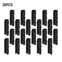 Šiltnamio klipai 19mm 20mm 20x Juodi spaustukai plėvelės klipai Black19mm