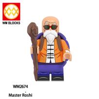 WM6178 Anime Statymo kaladėlės Mini veiksmo figūrėlės Galvos Mokomieji Vaikų Žaislai Kalėdų Dovanoms