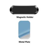 Magnetinis mobiliojo telefono laikiklis Automobilinis stiprus magnetinis laikiklis, tinkantis išmaniesiems telefonams Xiaomi iPhone Samsung Huawei OnePlus juoda