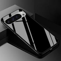 Tempered Glass Phone Case For Google Pixel 9 Pro XL 9A 9 8A 8 Pro 7 Pro 7A Luxury Hard Back Bumper Cover Pixel8 7Pro 9pro Capa For Pixel 9 Pro XL