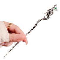 Silver/Gold Dragon Hair Sticks Dragon Shape Large Hairpin for Hair Style Tools