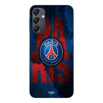 Telefono dėklas - MANIACASE - Samsung Galaxy A05s - Paris Saint Germain FC logotipas - Silikonas TPU - Juodas juoda