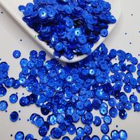 10g 4mm 5mm 6mm 8mm 10mm Puodelio formos PVC blizgučiai, Paillettes drabužiams, kepurėms, batams. Vaikų „pasidaryk pats“. Rankdarbiai, rankų darbo aksesuaras One Size mėlyna
