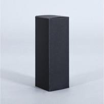 10 vnt kraftpopieriaus popieriaus dovanų dėžutė sausainių saldainių pakavimo dėžutė vestuvių gimtadienio reikmenys 2.8x2.8x8.5cm juoda