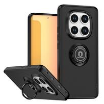 Compatible with Xiaomi Redmi Note 14 Pro & Poco X7 Pro, Qiying K80 Finger Ring Drop-proof Protective Case Note 12 Pro 5G Slim Port beige