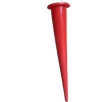 Red Caulking Nozzle Glass Cement Structural Adhesive Nozzle  For Sausage Caulking Long mouth