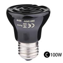 20/60/100W Pet Heating Bulb Mini Infrared Ceramic For Reptile Pet Cage