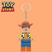 Disney Žaislų istorija Mielas Bazas Lightyear Statybiniai kaladėlės Kūrybiškas raktų pakabukas Vudis Mikė Pūkuotukas Donaldas Antis Mielas raktų pakabuko pakabukas Dovana A
