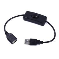 with ON/OFF Switch USB Cable Extension Toggle Adapter for USB Lamp USB Fan juoda