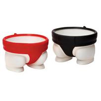 2Pcs Sumo Wrestler Egg Holder Fun Egg Cup Japanese Style Wrestler Egg Stand for Soft Hard Boiled Eggs Breakfast Accessory 2pcs