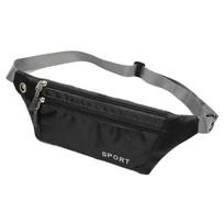 Sport Multi Layer Zipper Waist Bag Adjustable Strap Lightweight Outdoor Running Hiking Travel Fanny Pack one size juoda