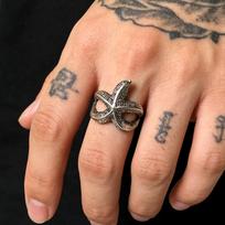 New European-American Punk Skull & Dragon Ring: Unisex Retro Fashion Statement