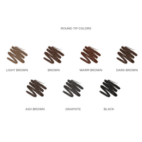 BAEBROW B-Liner Ultra Thin Apvalus antakių pieštukas Pilka (graphite)