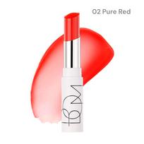 BOM Dewy Lip Balm - drėkinantis lūpų balzamas su spalva Pure Red