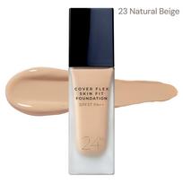 BOM Cover Flex Skin Fit Foundation - makiažo pagrindas 23 Natural Beige