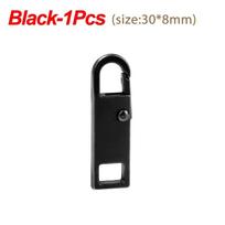 1/10pcs Durable Tool Free Zipper Repair Instant Replacement Metal Pull Slider Universal Detachable for Luggage Bags Clothing