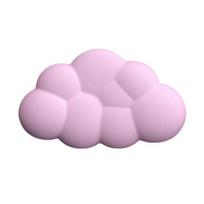 Cloud Wrist Rest Pad Ergonomic Mouse Wrist Support Holder for Pain Relief Non-slip Super Soft Silicone Hand Rest Cushion for Office Work Computer rožinė
