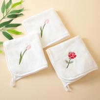 Tulip Handkerchief & Face Towel Gift Box Set for Weddings 30*30
