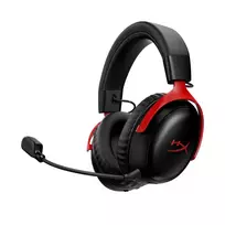 DĖMESIO! PAŽEISTA PAKUOTĖ! HyperX Cloud III S Wireless Belaidės Žaidimų Ausinės | Red