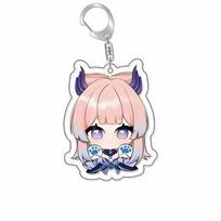 Acrylic Keychain Pendant: Kaveh, Nahida, Wanderer, Xiao, Furina, Scaramouche - Anime Big Mouth Wobbly Design 5.5cm