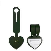 Airplane Suitcase Tag Baggage Name Tags Travel Accessories Information Card  Men žalia