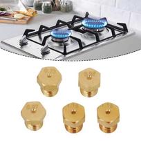 5PCS Burner Gas Natural Gas Hob LPG Conversion Kit Jets Nozzles Injectors Set Features Standard M6 X 0.75 Thread China Mainland
